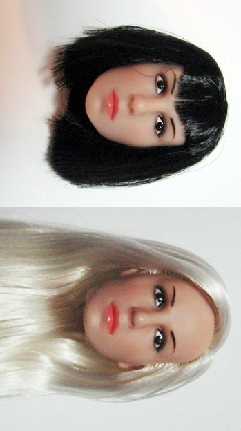 kimactionpalecomparehair Rerooted Action Female in Platinum White