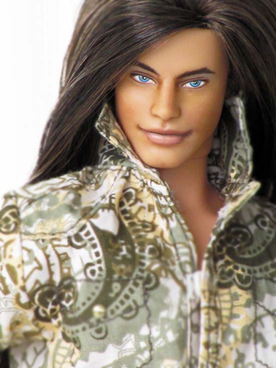 ROCK-A-BYE - Rerooted and Repainted Fashionista Ken