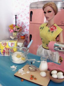 DASHA whips up some shortcake in the temporary OSS kitchen!