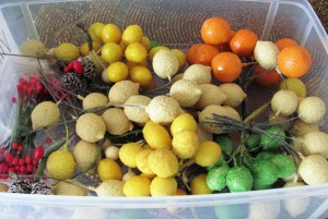 Vintage Millinery Fruit